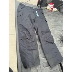 Arctix Mens XL Tall Snow Ski Pants Black Insulated Cargo Waterproof New